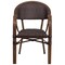 Emma and Oliver 3 Pack Rattan Restaurant Patio Chair with Bamboo-Aluminum Frame